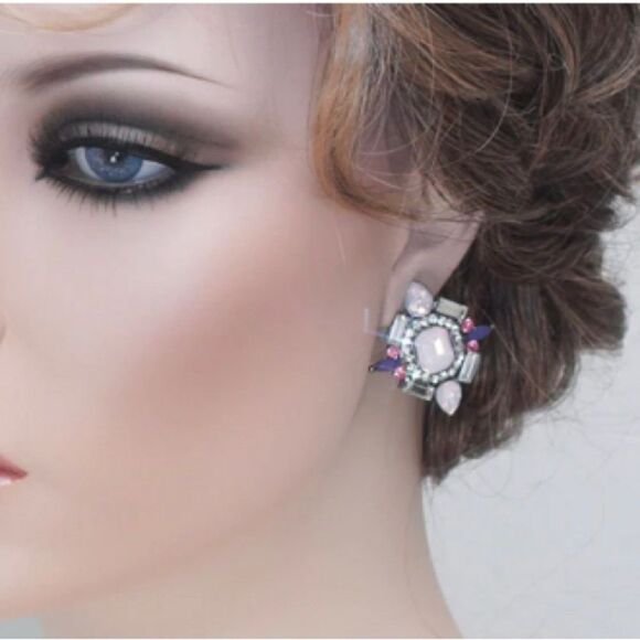 💐Art deco earrings - Picture 2 of 3